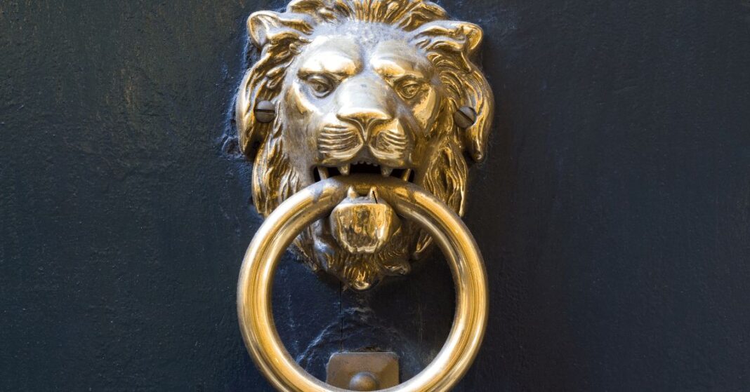 bear-door-knocker